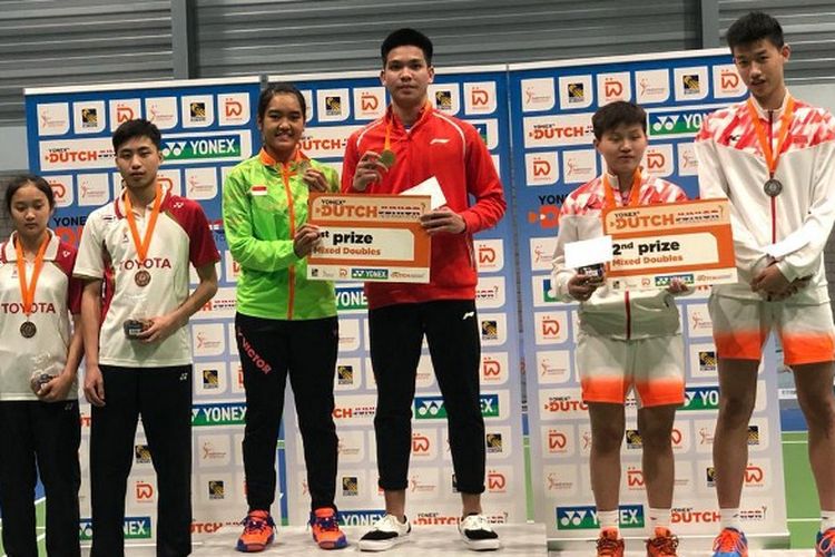 Dua gelar berhasil direbut para pebulutangkis muda Indonesia di ajang Dutch Junior International 2019 yang dihelat di Haarlem, Belanda.