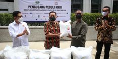 Bantu Warga Terdampak PPKM, Pengusaha Peduli NKRI Kembali Galang Donasi