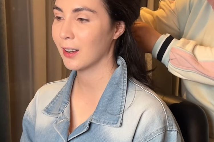 Persiapan Arumi bachsin untuk dampingi Emil Dardak dilantik menjadi Wagub Jatim pada Kamis (20/02/2025). Tangkap layar dari Instagram.