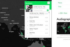 Spotify Rilis Peta Musik untuk Teman Perjalanan Anda