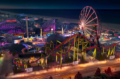 Roller Coaster Setinggi 20 Meter Akan Tiba di Coney Island AS