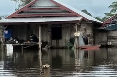 Tanggul Jebol, Ratusan Rumah Warga di Desa Lawewe Luwu Utara Terendam Air