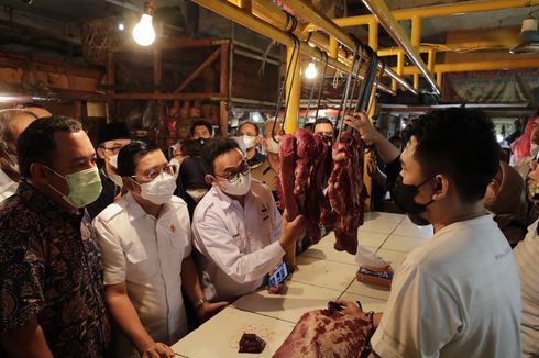 Datangi Pasar Cibinong, Badan Pangan Nasional Temukan Harga Daging Sapi Mahal