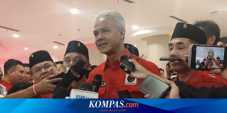 Ganjar Yakin Megawati Sampaikan Sikap Politik PDI-P untuk Pemerintahan Prabowo-Gibran Saat Kongres Partai