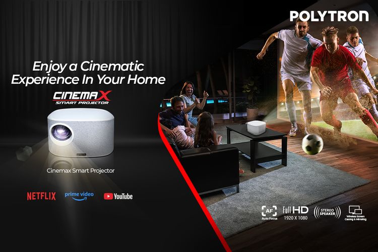 Polytron meluncurkan Cinemax Smart Projector yang mampu menawarkan pengalaman menonton berbeda berkat sederet keunggulan yang dimiliki.
