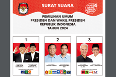 Ini Desain Surat Suara Pilpres 2024 dan Gaya Tiap Capres-cawapres 