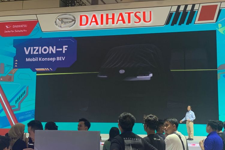 Daihatsu Kenalkan Mobil Listrik Konsep Vizion-F di GIIAS 2023