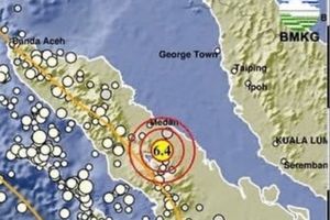 Gempa 6,4 M Sumut, BMKG: Tak Picu Tsunami, Tak Ada Gempa Susulan