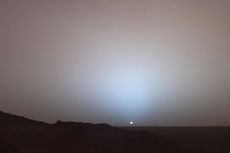Mars Membiru Saat Senja, Ini Alasannya
