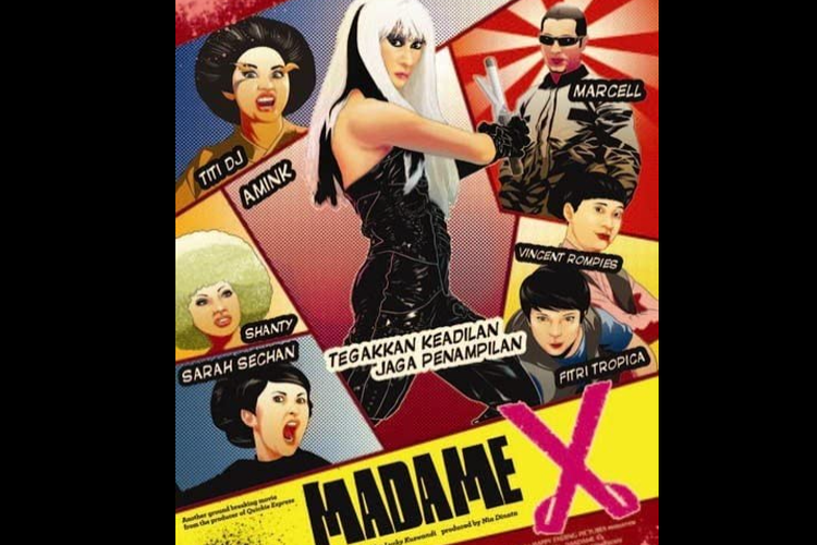 Poster film Madame X. 