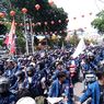 Ribuan Mahasiswa Unjuk Rasa di Balai Kota Semarang, Lumpuhkan Jalan Utama