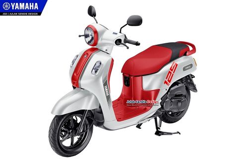 Bocoran Baru Penantang Scoopy dari Yamaha, Pakai Nama Fazzio?