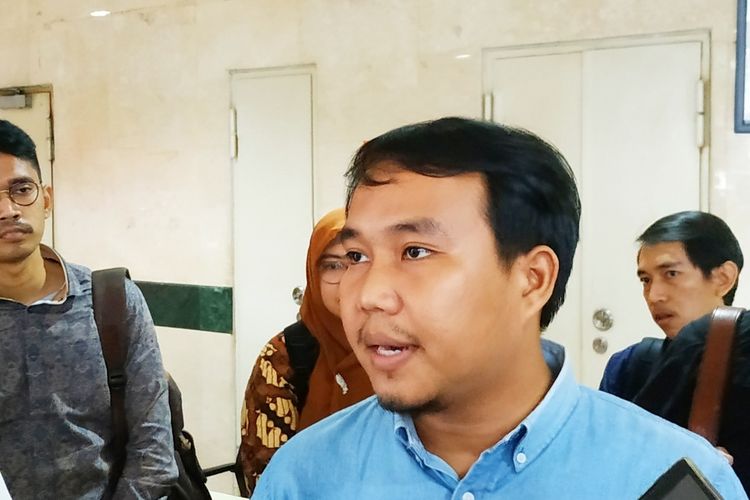 Peneliti Perludem Fadli Ramadhanil di Kantor Kemendagri, Jakarta Pusat, Rabu (4/3/2020).