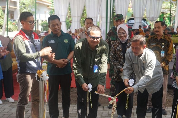 Peresmian Rumah Produksi Tempe Koro di Dusun Babakan untuk mendukung program Petra yang dilaksanakan Kelompok Berlian Progo.
