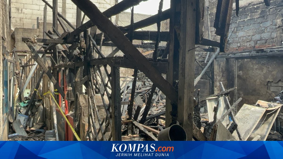 Detik-Detik Kebakaran di Jakbar yang Tewaskan Lansia, Terdengar Ledakan Berkali-kali