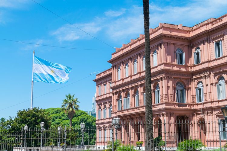 Ilustrasi kota Buenos Aires, Argentina