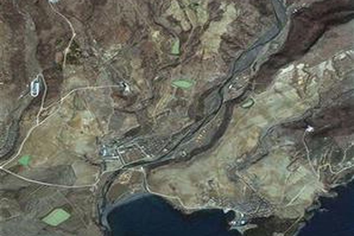 Gambar satelit yang dikeluarkan pada 26 Maret 2009 ini menunjukkan Musudan Ri yang dilaporkan sebagai lokasi peluncuran rudal jarak jauh Korea Utara bulan depan 