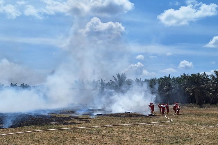Saat Hujan Tak Turun 59 Hari, Perkebunan Sawit Seruyan Perkuat Patroli Karhutla