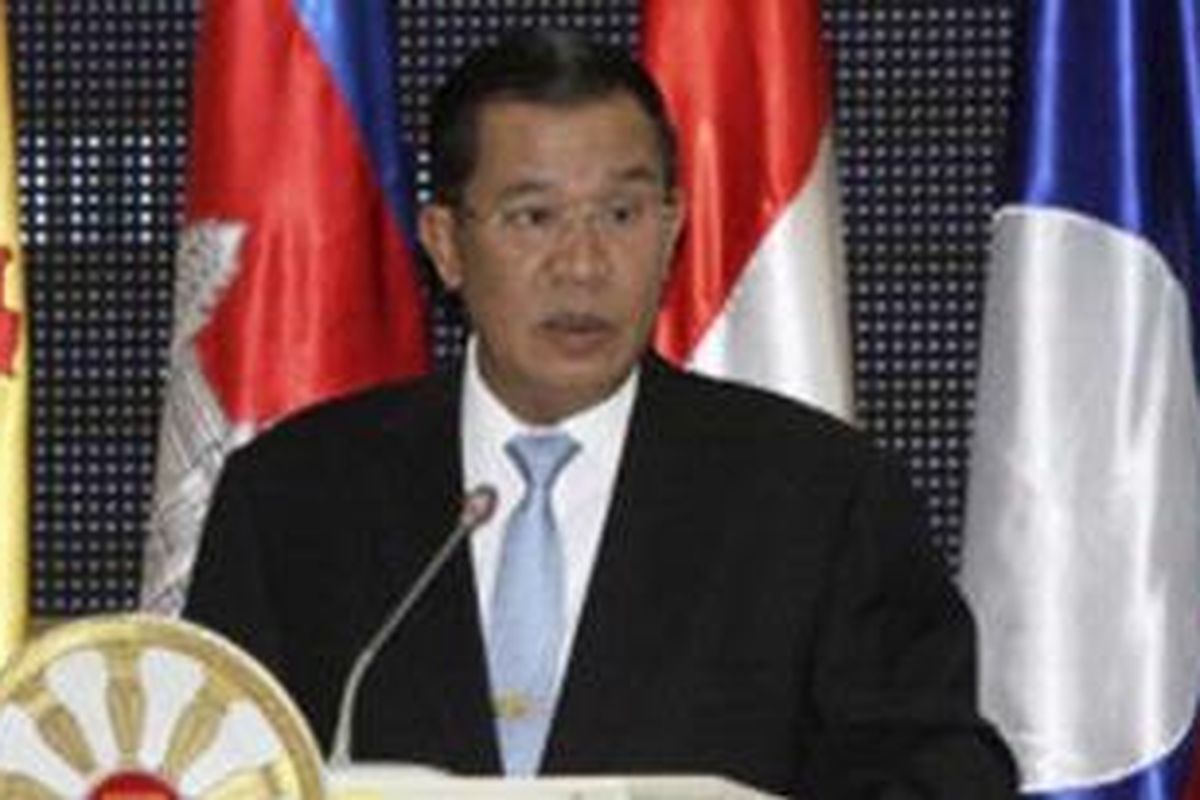 PM Kamboja, Hun Sen mengatakan pembahasan kode etik penyelesaian Laut Cina Selatan menjadi prioritas.