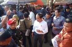 Cek Harga Pangan di Pasar Grogolan Pekalongan, Jokowi Sebut Harga Beras Naik