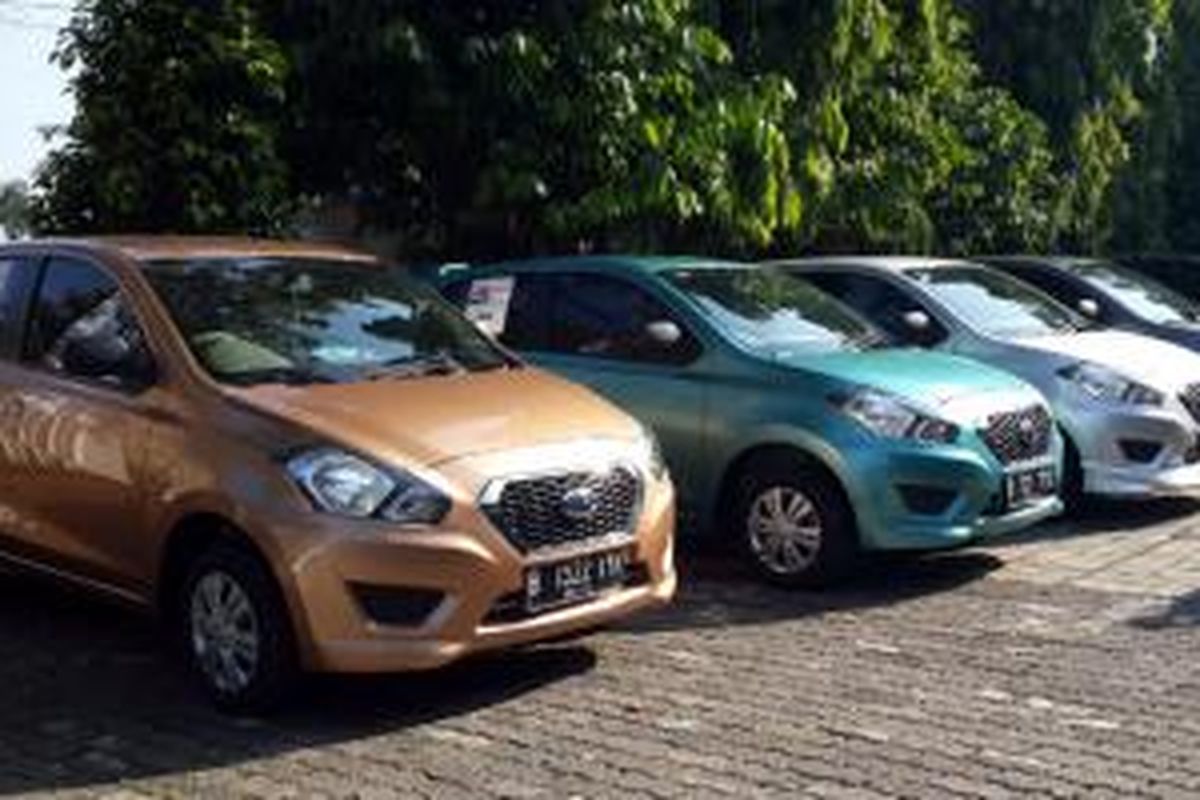 Deretan Datsun GO MPV dan hathback menjadi mobil yang akan dijajal Kompasianer.