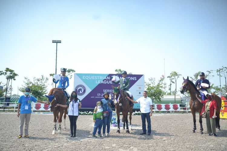 Equestrian Champions League (ECL) 2020, liga berkuda equestrian pertama di Indonesia, seri ketiga dan keempat usai digelar pada Rabu (29/7/2020).