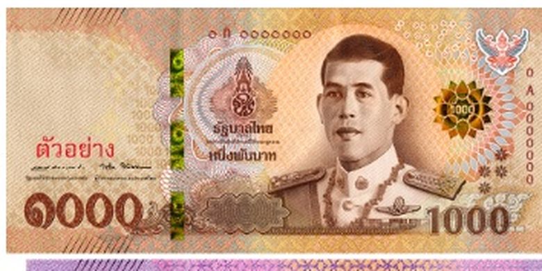Ilustrasi kurs mata uang Thailand ke rupiah.