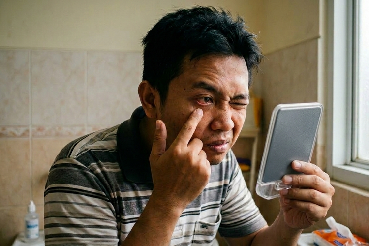 Sering Lihat Bintik Hitam atau Bayangan Melayang? Dokter Mata Jelaskan Penyebab Floaters
