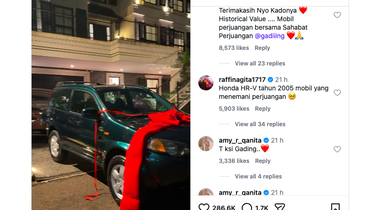 Kado Ulang Tahun Spesial Gading ke Raffi: Honda HR-V Gen 1