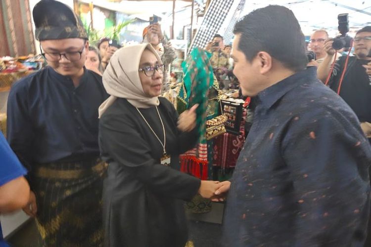 Rahayu Dwiastuti diboyong secara khusus oleh Pertamina ke Tong Tong Fair 2022 dengan membawa merek Joglo Ayu Tenan dari Daerah Khusus Istimewa Yogyakarta. 