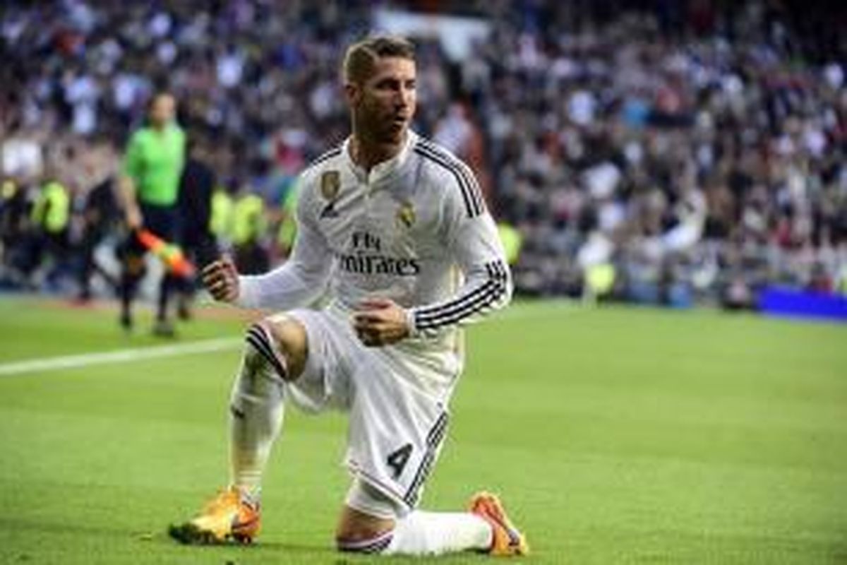 Kapten Real Madrid, Sergio Ramos.
