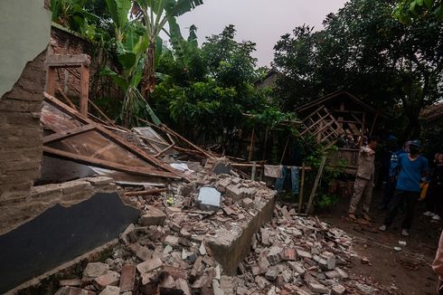 Dampak Gempa Sumur Pandeglang, 2.531 Rumah dan 51 Sekolah di Banten Rusak