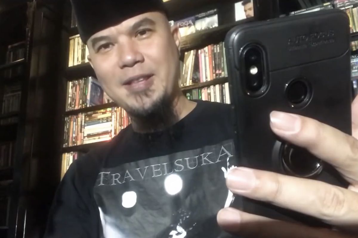 Ahmad Dhani sebut Instagramnya dipegang Mulan Jameela. (Bidikan layar YouTune Ahmad Dhani). 