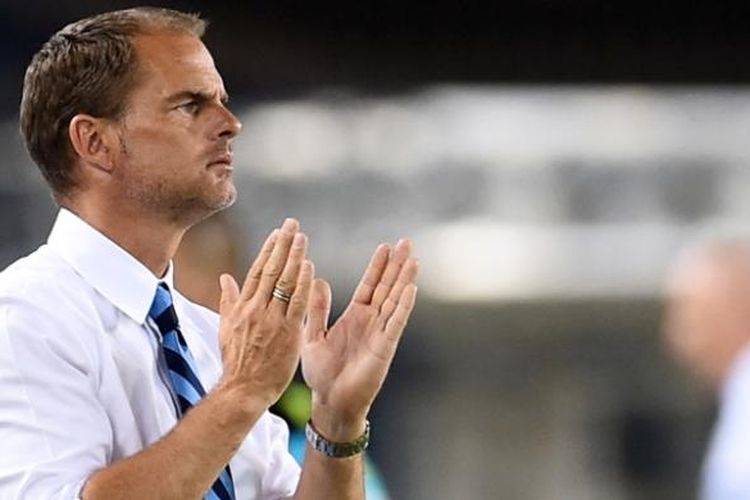 Pelatih Inter Milan, Frank de Boer. 