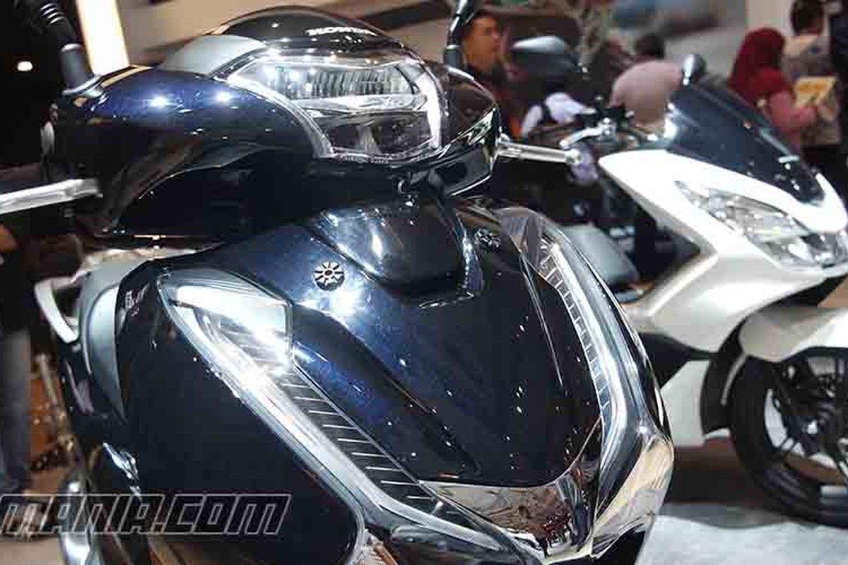 Honda SH150i meluncur di Indonesia International Motor Show (IIMS) 2017.