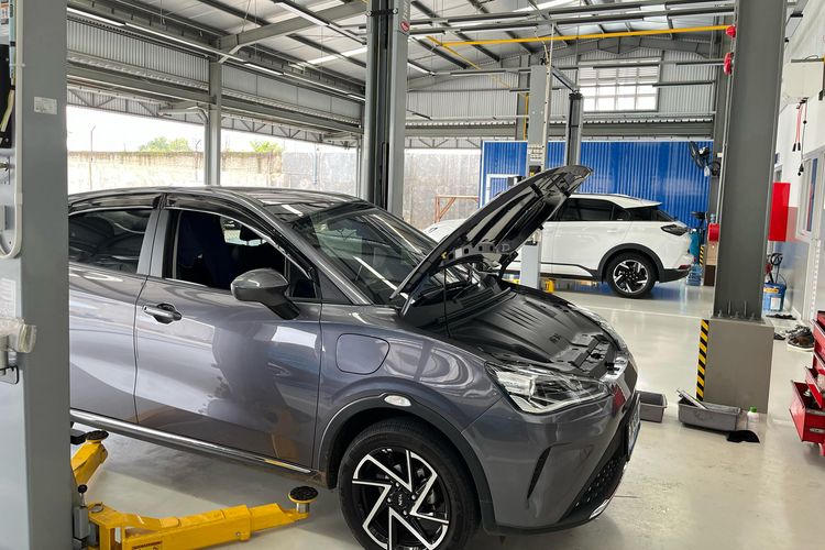 Bengkel mobil listrik Neta