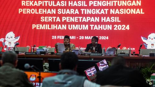 Rekapitulasi Suara KPU Sabtu Dini Hari hingga Siang: Prabowo-Gibran Menang di 12 dari 17 PPLN