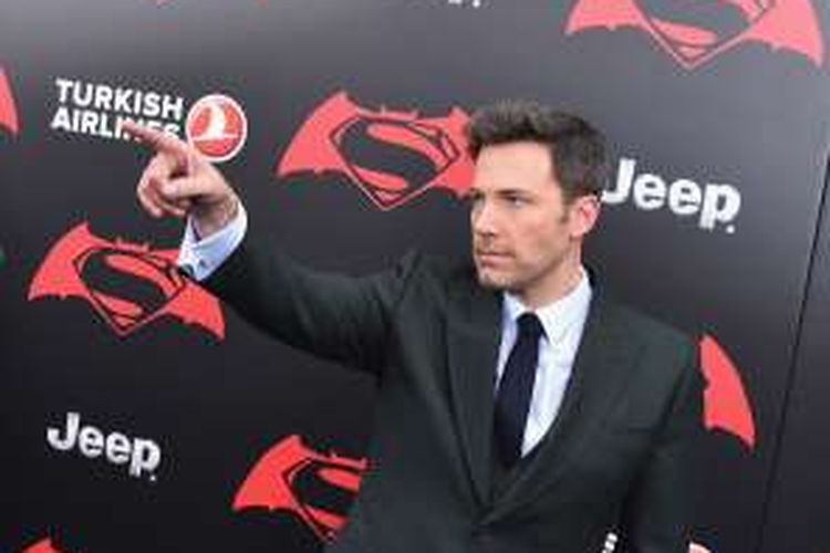 Aktor Ben Affleck menghadiri pemutaran perdana film Batman v Superman: Dawn Of Justice di Radio City Music Hall, New York, Maret (20/3/2016).