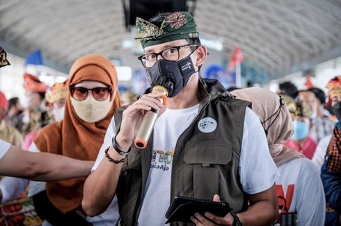 Sukses MotoGP Mandalika, Sandiaga Uno Bidik Potensi Danau Toba untuk Gelar Event F1 Boat Race 