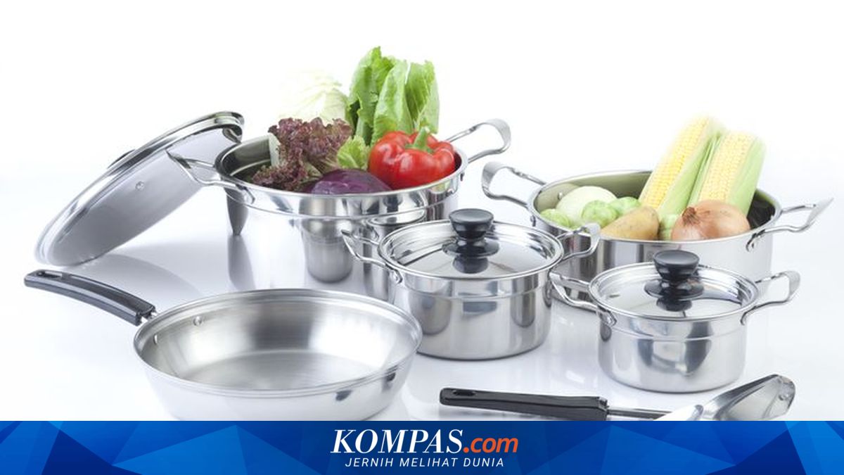 Cara Praktis Bikin Peralatan Stainless Steel Berkilau, Pakai Minyak Zaitun