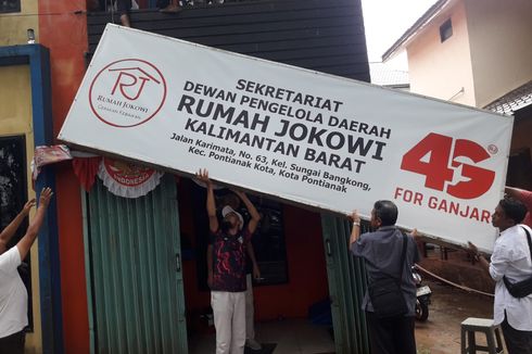Relawan Rumah Jokowi Kalbar Membubarkan Diri, Ganti Nama 