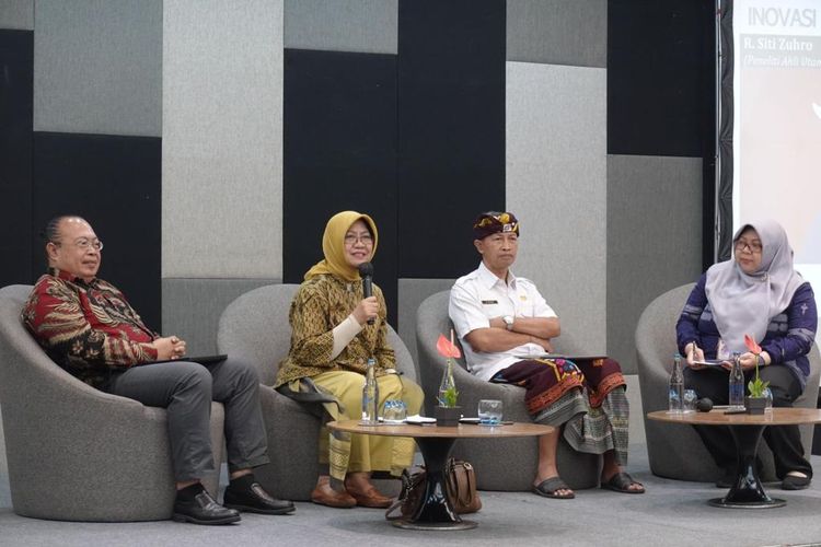 Seminar Pembinaan Inovasi Pelayanan Publik bertemakan Arah Pembinaan Inovasi Pelayanan Publik Menuju Birokrasi Berdampak di Bali, Kamis (2/11/2023).