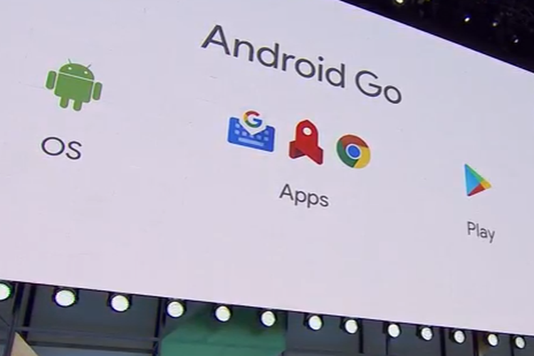 Ilustrasi Android Go.