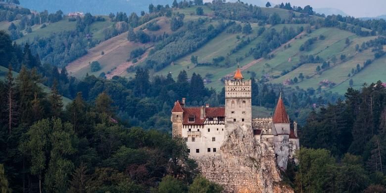 Kastil Bran di Rumania.