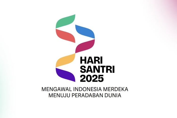 Logo Hari Santri 2025