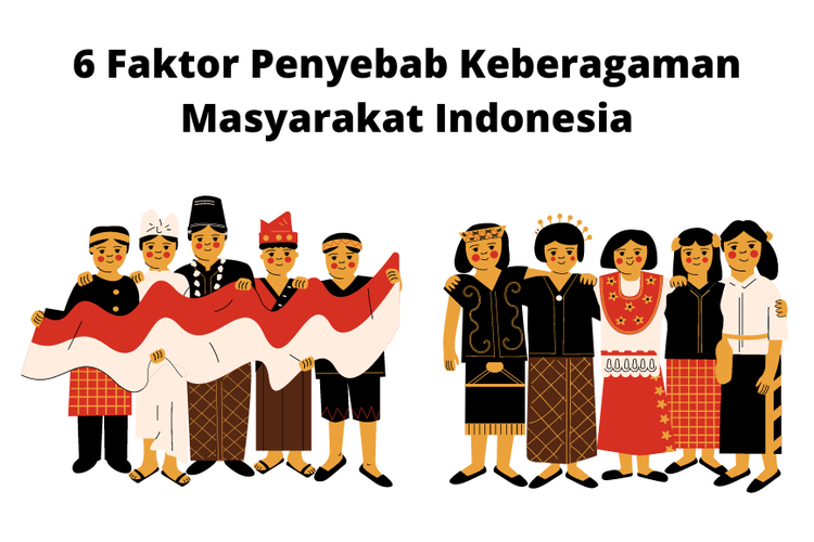 6 Faktor Penyebab Keberagaman Masyarakat Indonesia Halaman All 