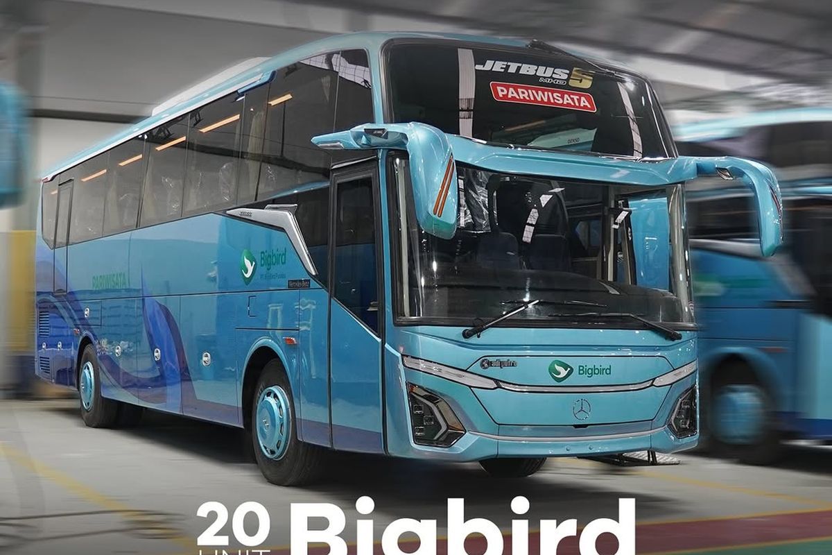 Bus baru PO Big Bird