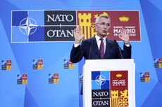 Sekjen NATO Tak Biarkan Rusia Menang dalam Perang di Ukraina