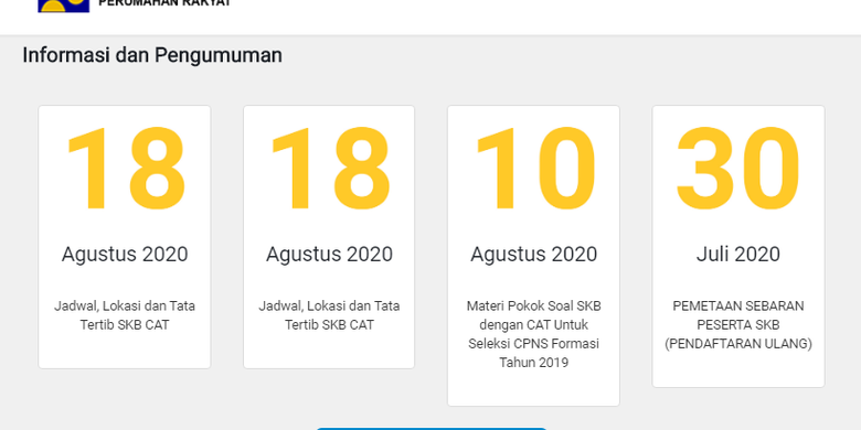 Jadwal Skb Cpns Kementerian Pupr Pada 1 19 September 2020 Ini Informasi Lengkapnya Halaman All Kompas Com