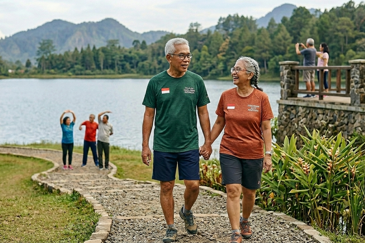 Bukan 10.000 Langkah, Ini Target Jalan Kaki Lansia